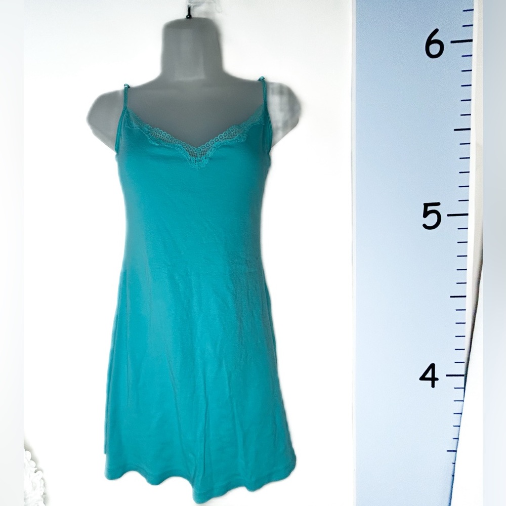 Victoria's Secret Light Blue Adjustable Chemise Shapewear Dress‎ XS